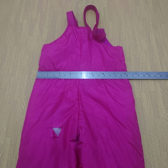 Vintage Rodeo Ski Dungarees Padded Pink Zip Up Women's Small - Picture 9 of 12